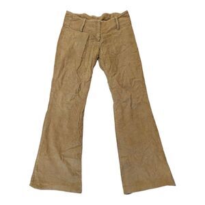 Hm divided corduroy bootcut pants size 25 European 34 Marigold beige